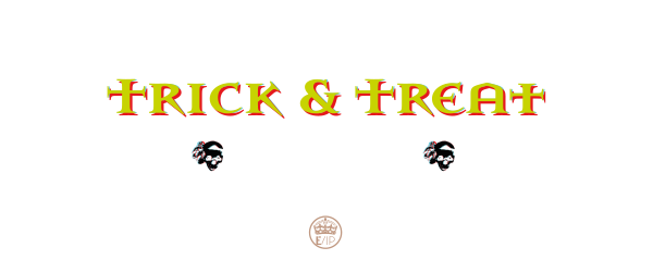 Trick and Treat this Halloween